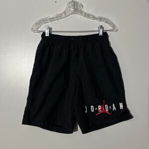 Jordan Athletic Outerwear Black Jumpman Logo Shorts Men’s Size Medium